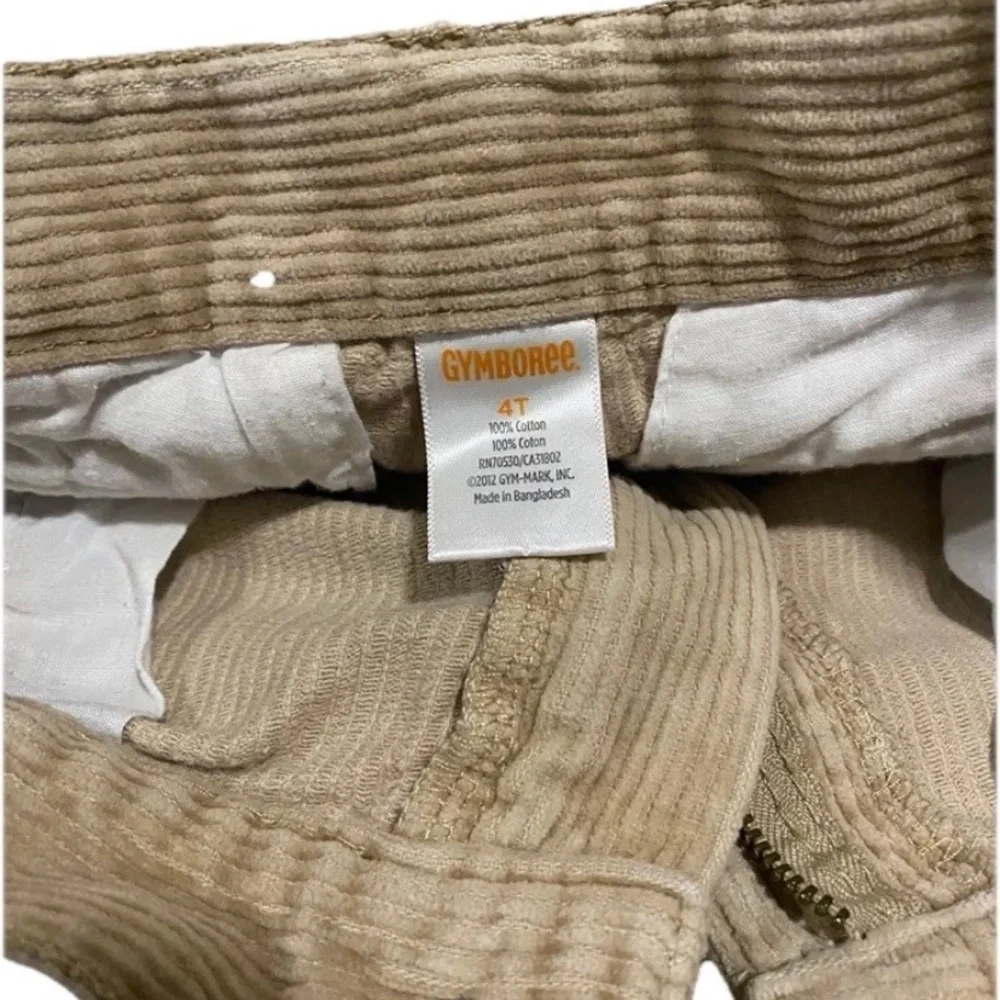 French Toast & Gymboree Kids Size 4T Blue & Khaki Uniform Pants Bundle